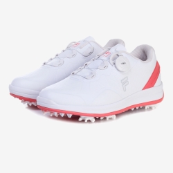 Fila Fairway 2 Boa 19 - Naisten Golfkengät - Valkoinen/Pinkki | FI-94372